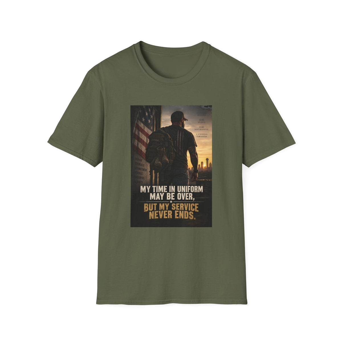 Service Never Ends - Classic Tee