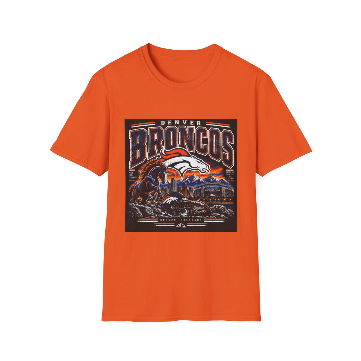 Denver Broncos Mile High Pride - Classic Tee