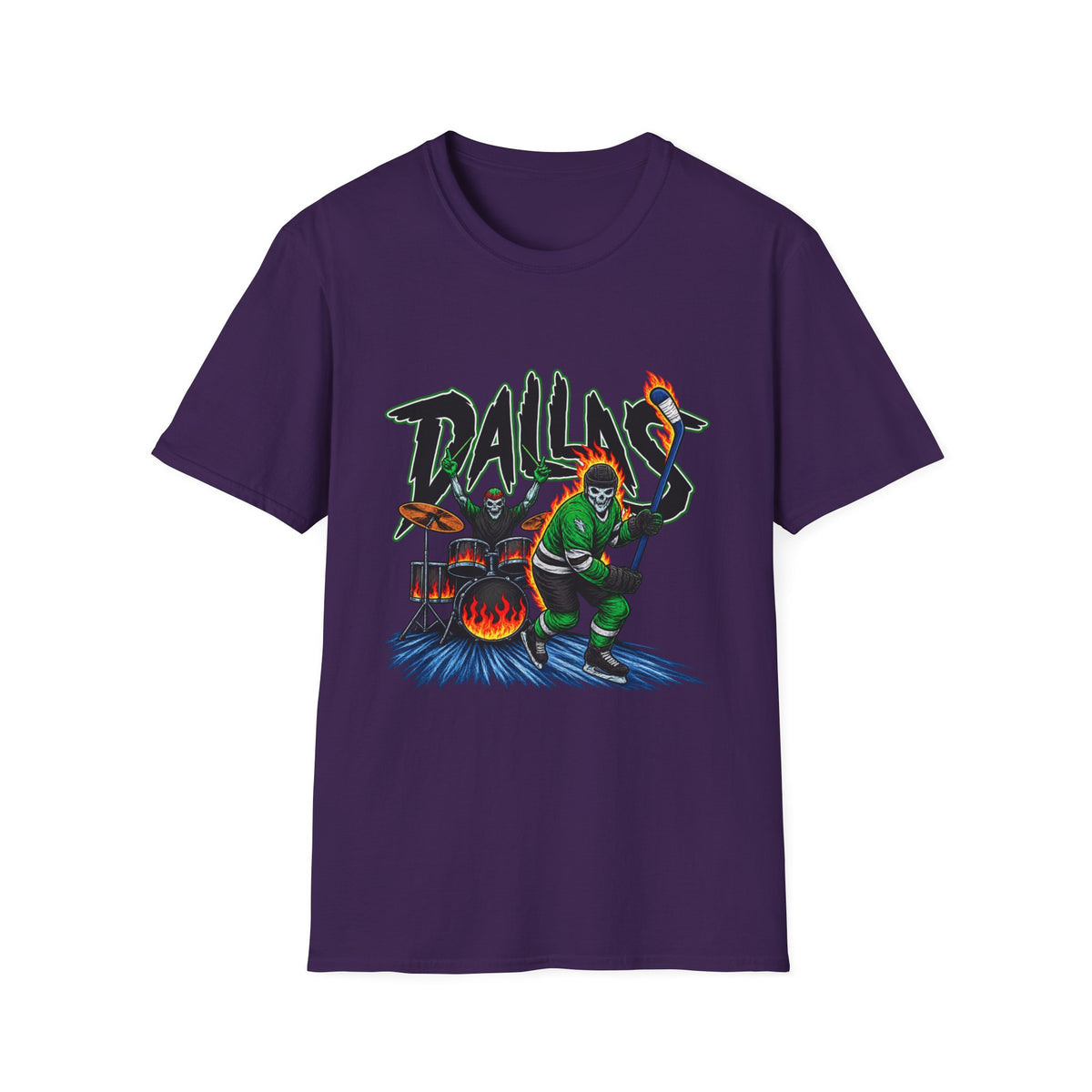 Dallas Stars Skeleton - Classic Tee