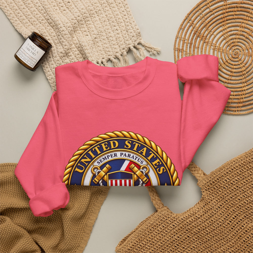 U.S. Coast Guard Emblem - Crewneck Sweatshirt