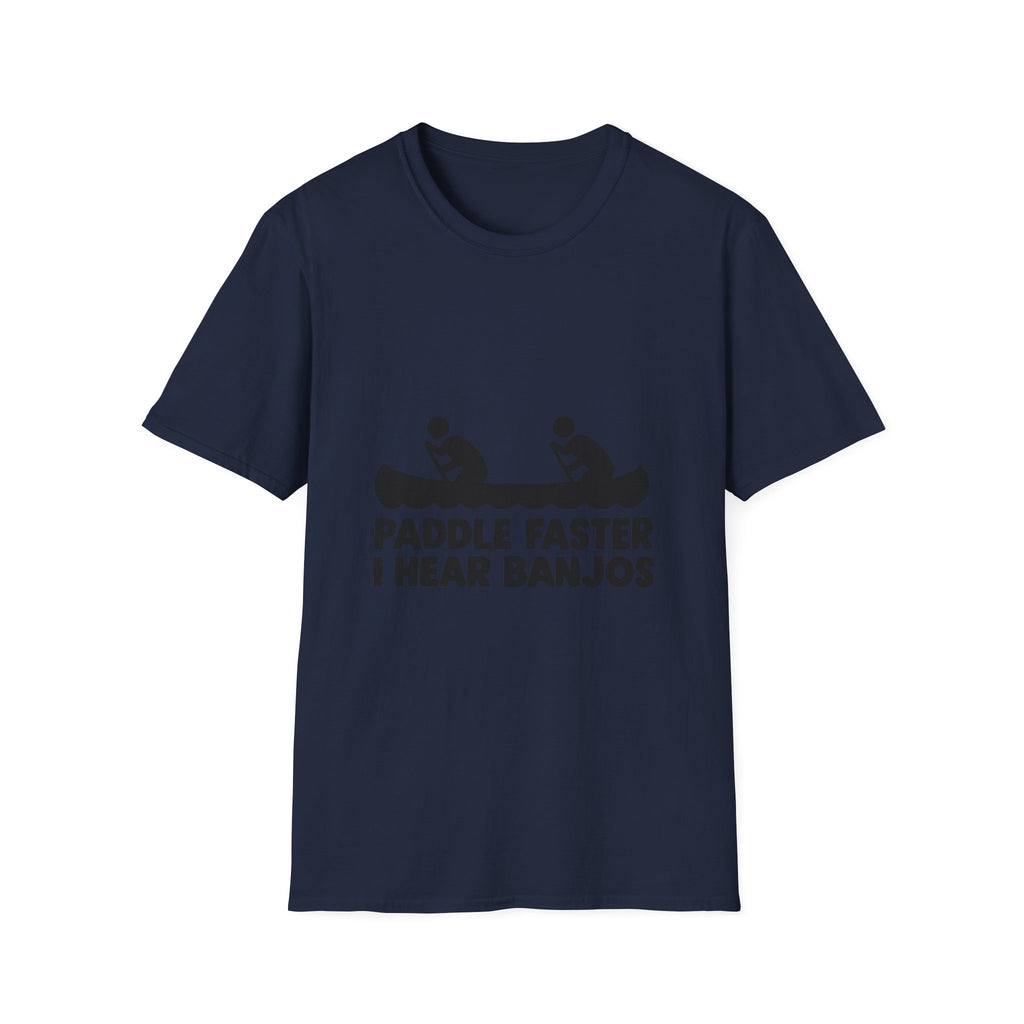 Paddle Faster Banjos - Classic Tee