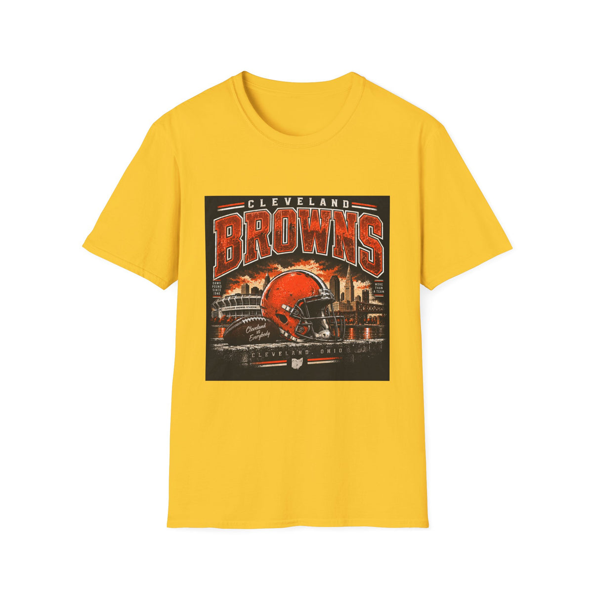 Cleveland Browns Skyline - Classic Tee