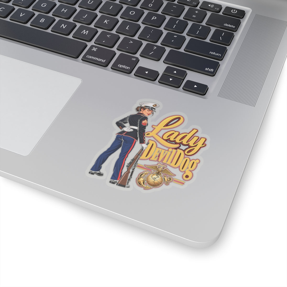 Lady Devil Dog - Kiss-Cut Sticker