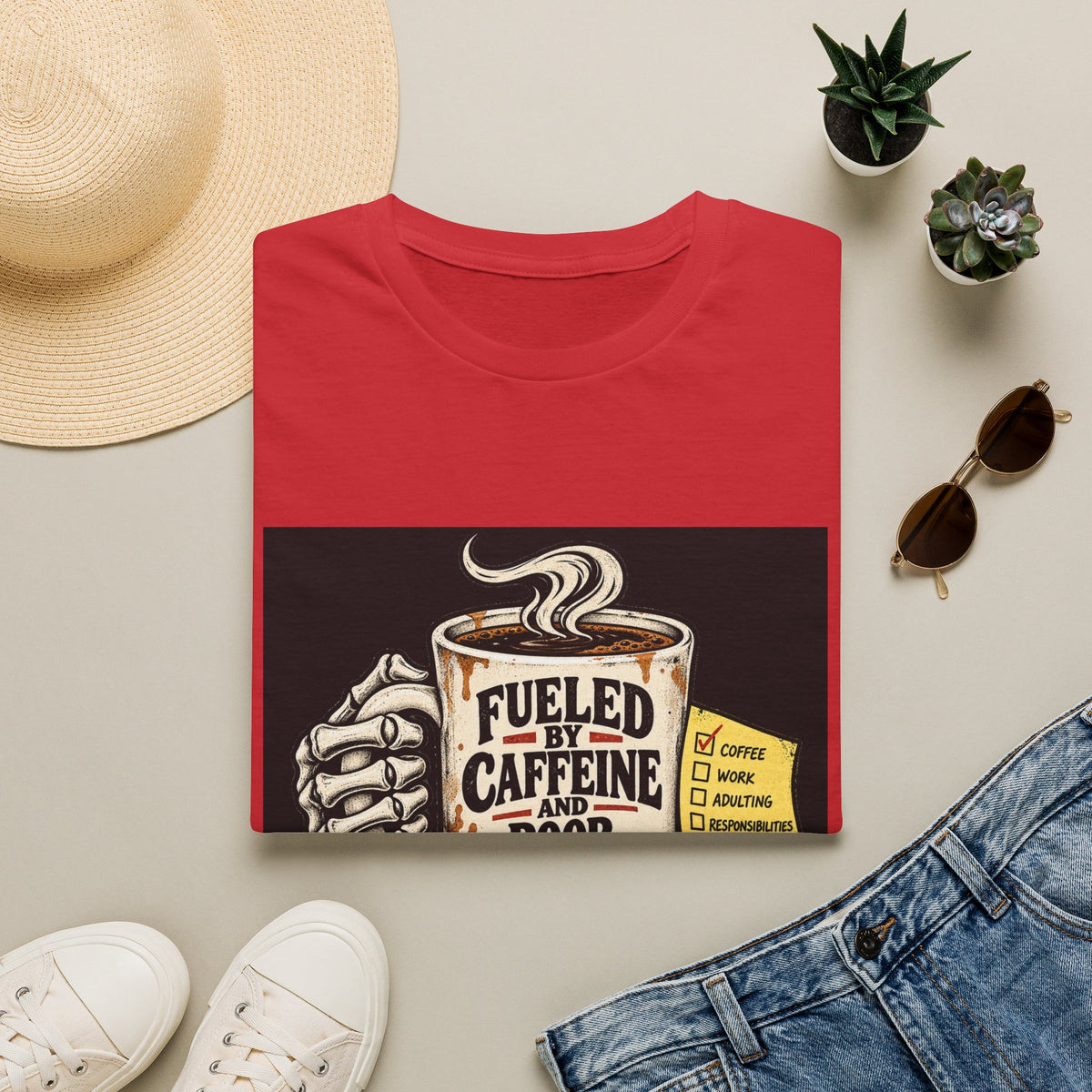 Fueled by Caffeine - Classic Tee