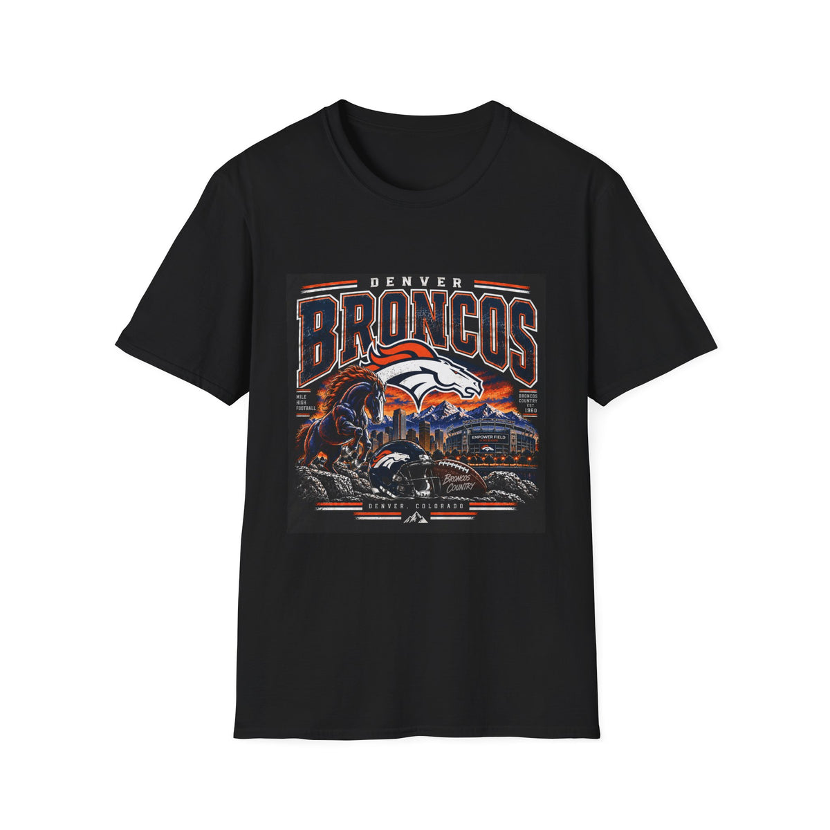 Denver Broncos Mile High Pride - Classic Tee