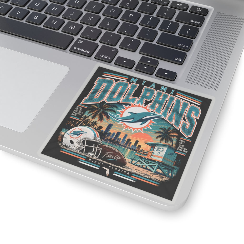 Miami Dolphins - Kiss-Cut Sticker