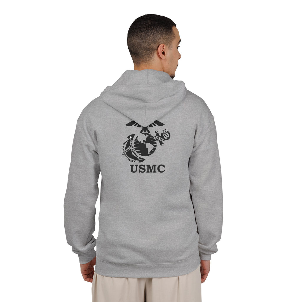 Semper Fi Emblem - Full-Zip Hooded Sweatshirt