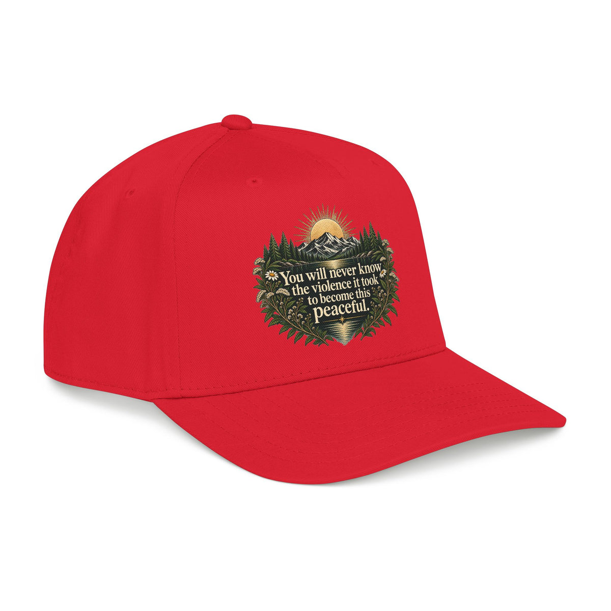 You Will Never Know The Violence It Took To Become This Peaceful - OTTO Baseball Hat