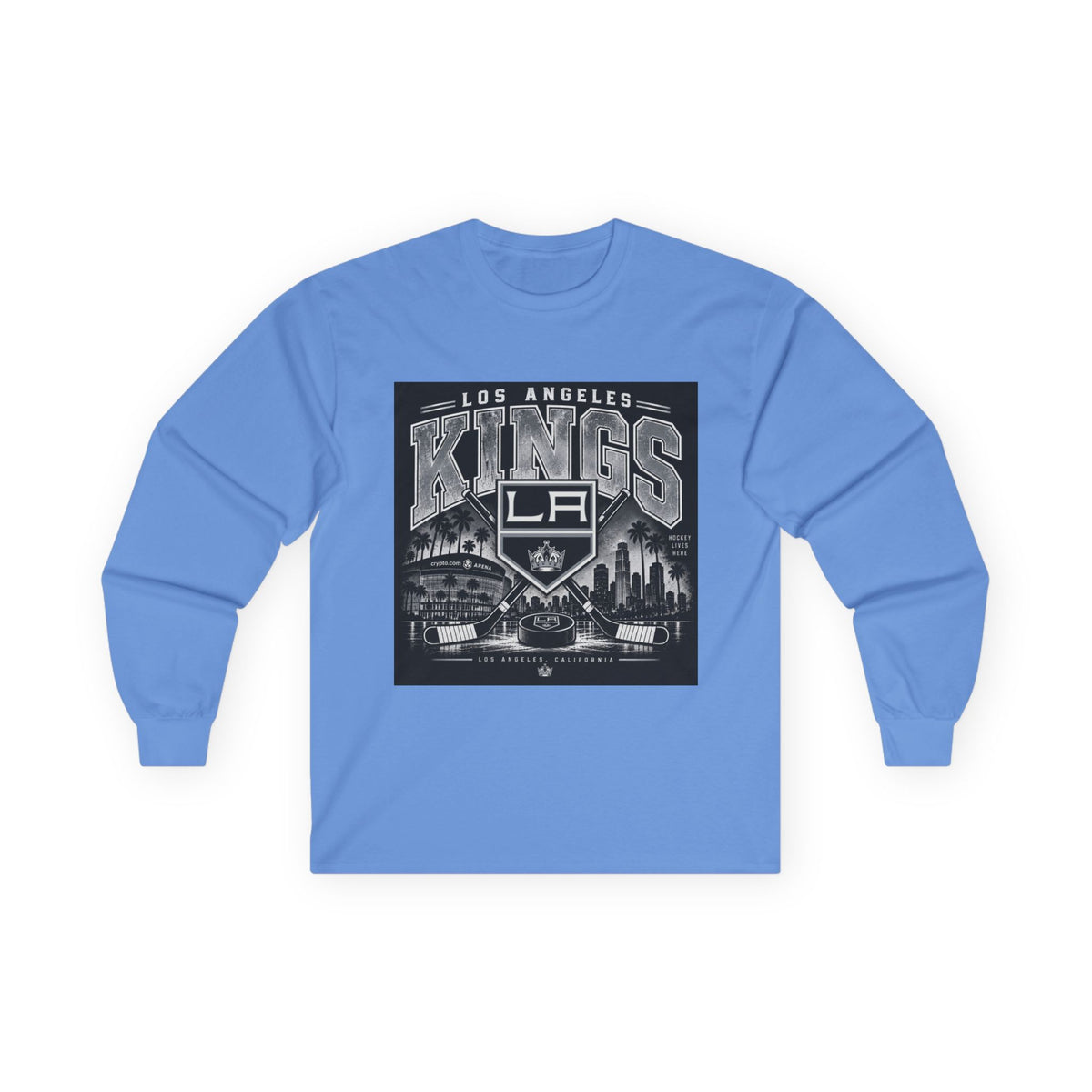LA Kings Hockey Lives Here - Unisex Ultra Cotton Long Sleeve Tee