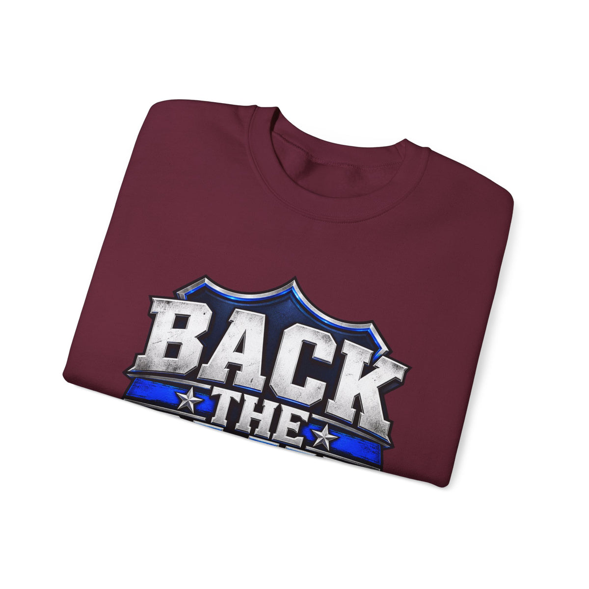 Back the Blue Shield - Crewneck Sweatshirt