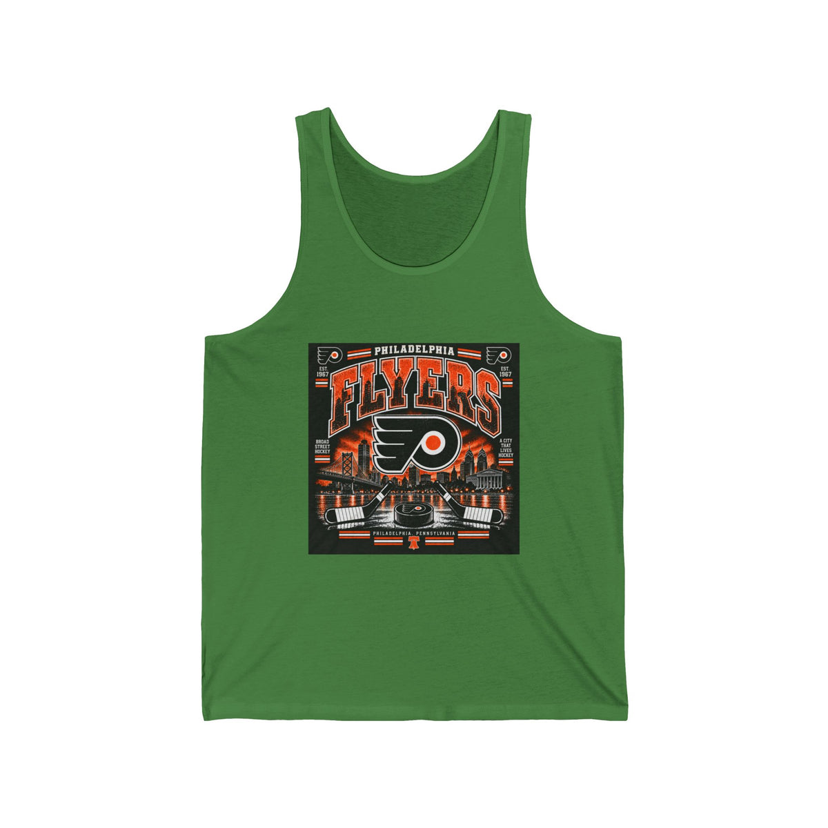 Philadelphia Flyers Urban Hockey - Athletic Tank