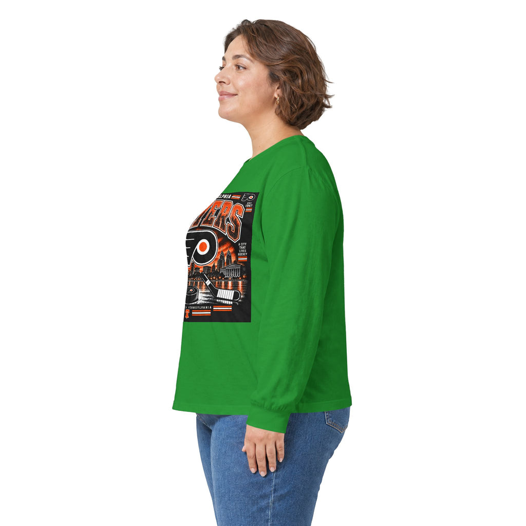 Philadelphia Flyers Urban Hockey - Unisex Ultra Cotton Long Sleeve Tee
