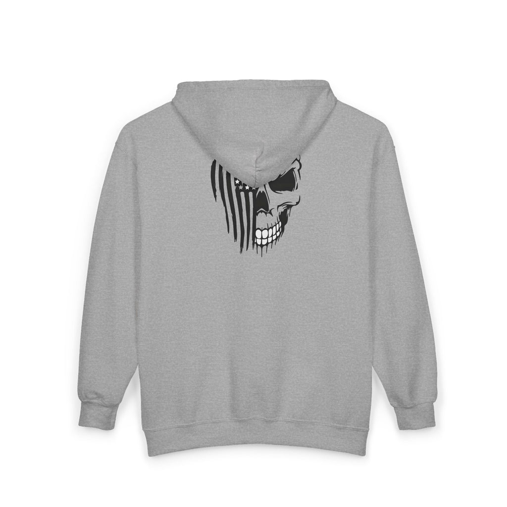 Stars, Stripes & Skulls - Full-Zip Hooded Sweatshirt