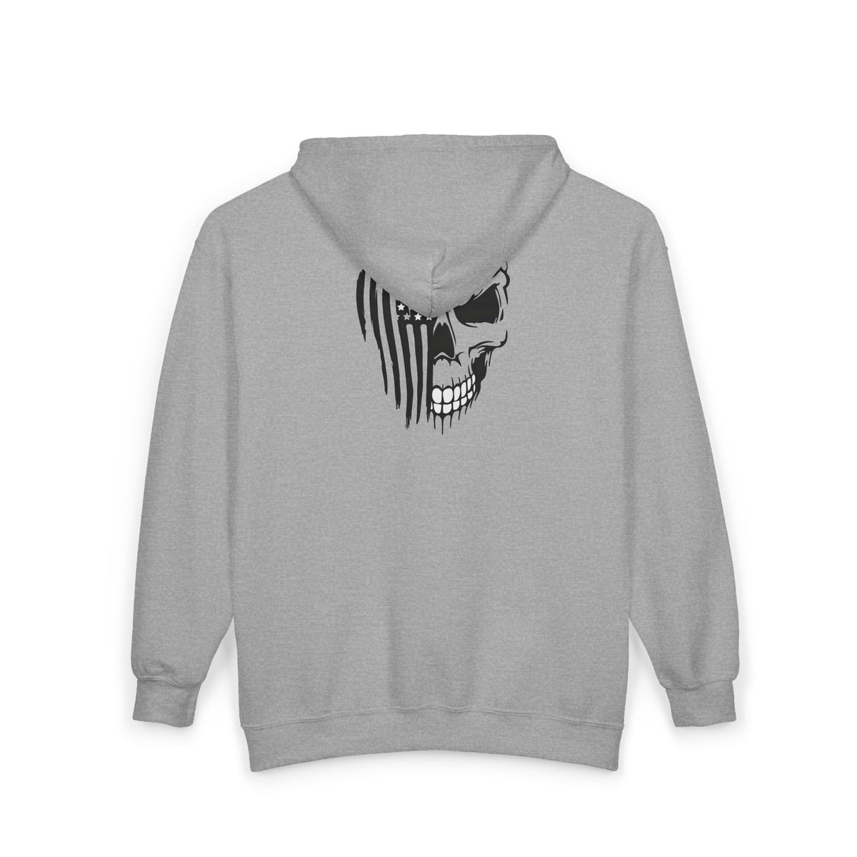 Stars, Stripes & Skulls - Full-Zip Hooded Sweatshirt