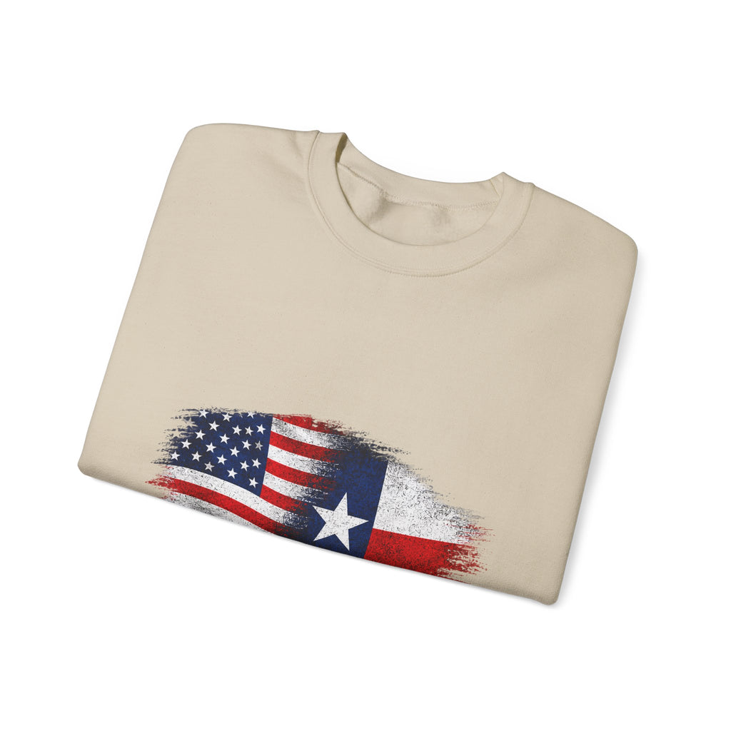 American by Birth, Texan by Choice - Crewneck Sweatshirt