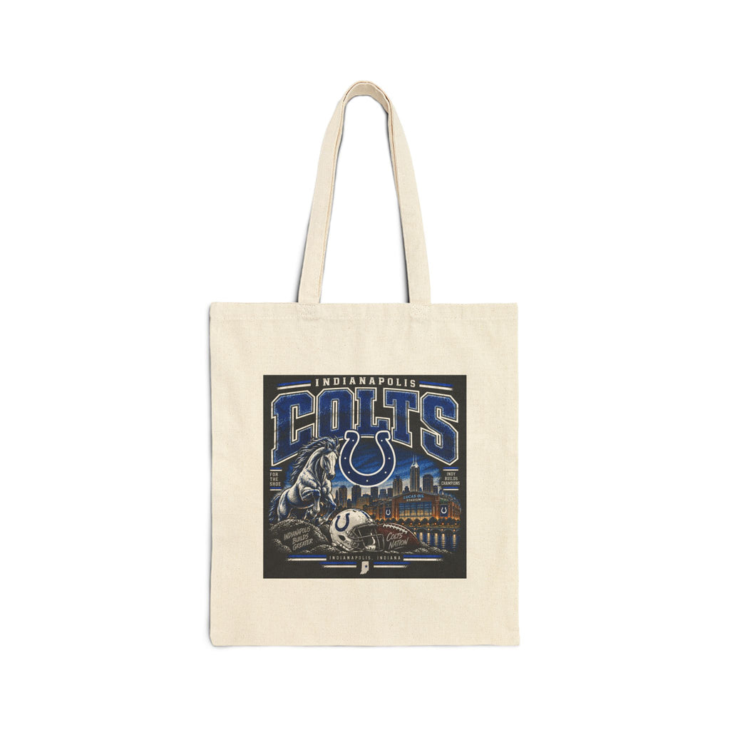 Colts Nation Indianapolis - Canvas Tote