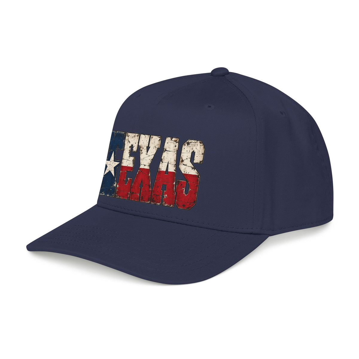 Texas Flag Block Letters - OTTO Baseball Hat