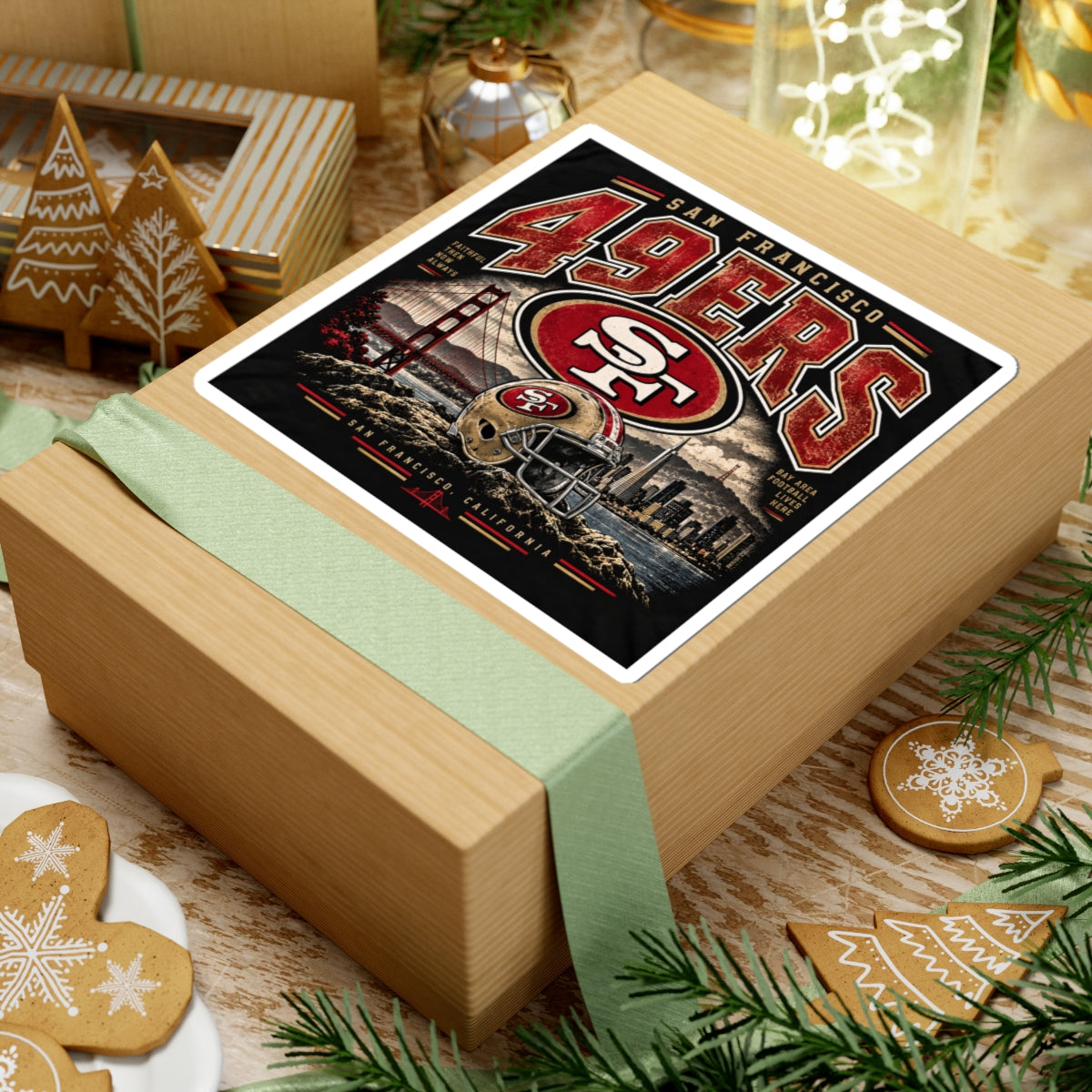 San Francisco 49ers - Kiss-Cut Sticker