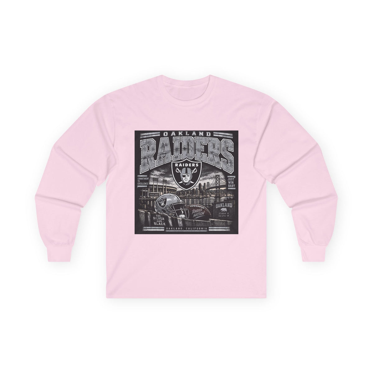 Oakland Raiders Black Heritage - Unisex Ultra Cotton Long Sleeve Tee