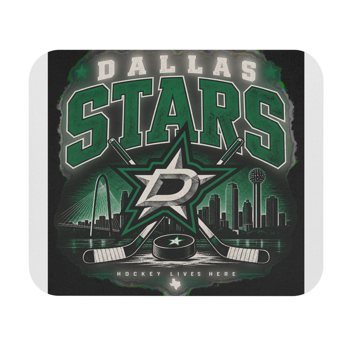 Dallas Stars Hockey Lives - Mouse Pad