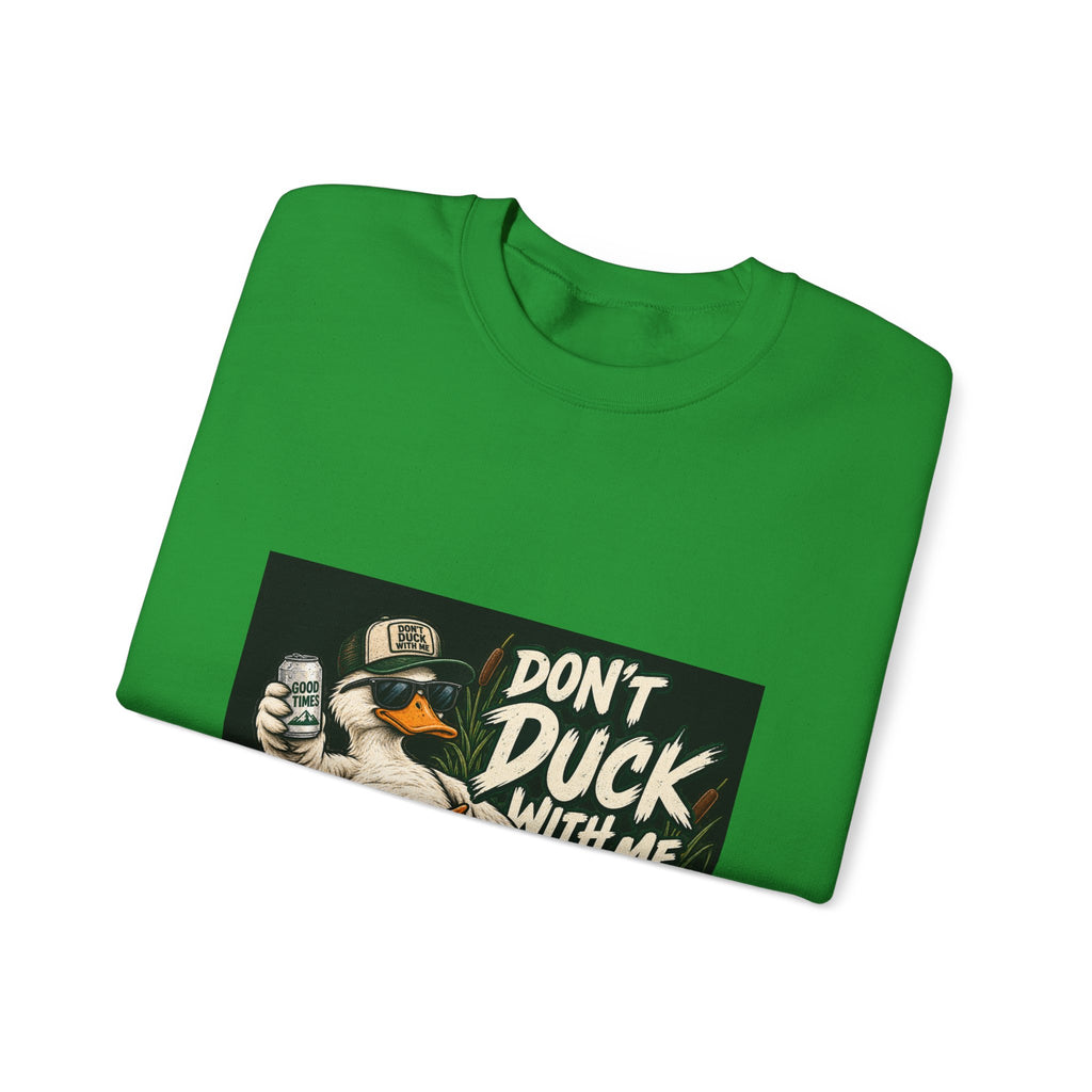 Duck With Me Camo - Crewneck Sweatshirt