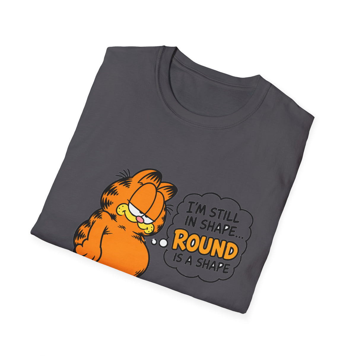 Round Shape Garfield - Classic Tee