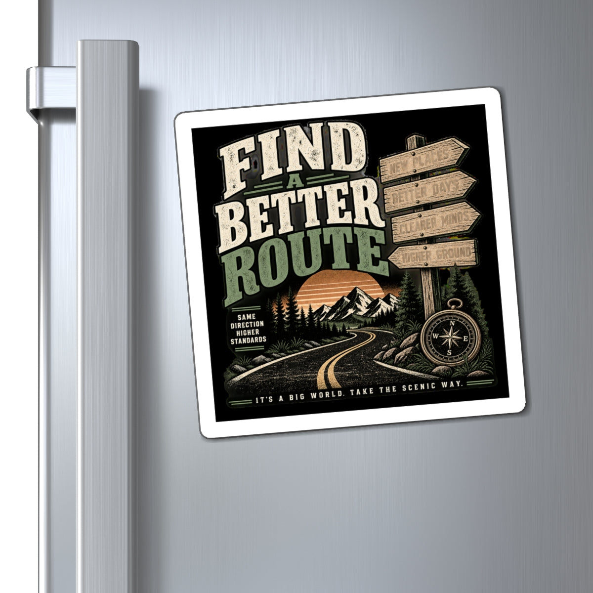 Find A Better Route - Magnet