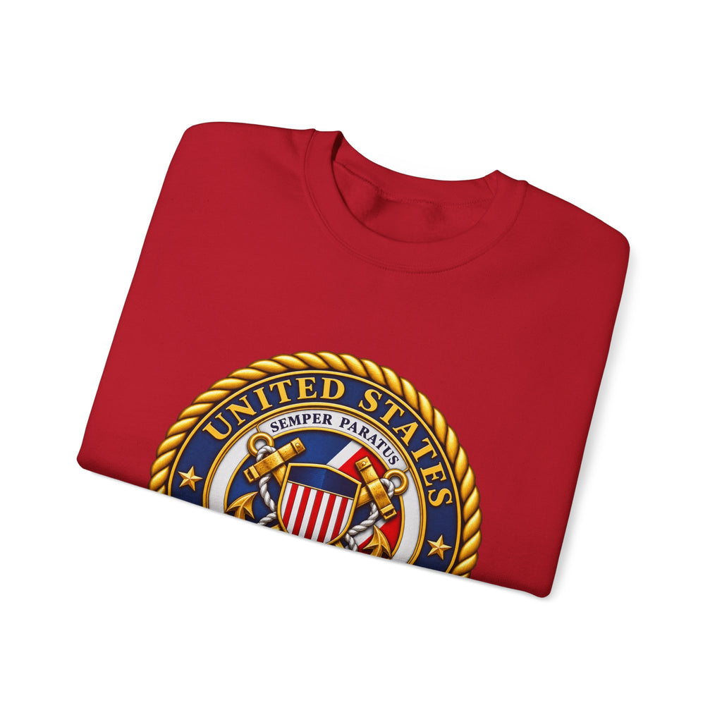 U.S. Coast Guard Emblem - Crewneck Sweatshirt