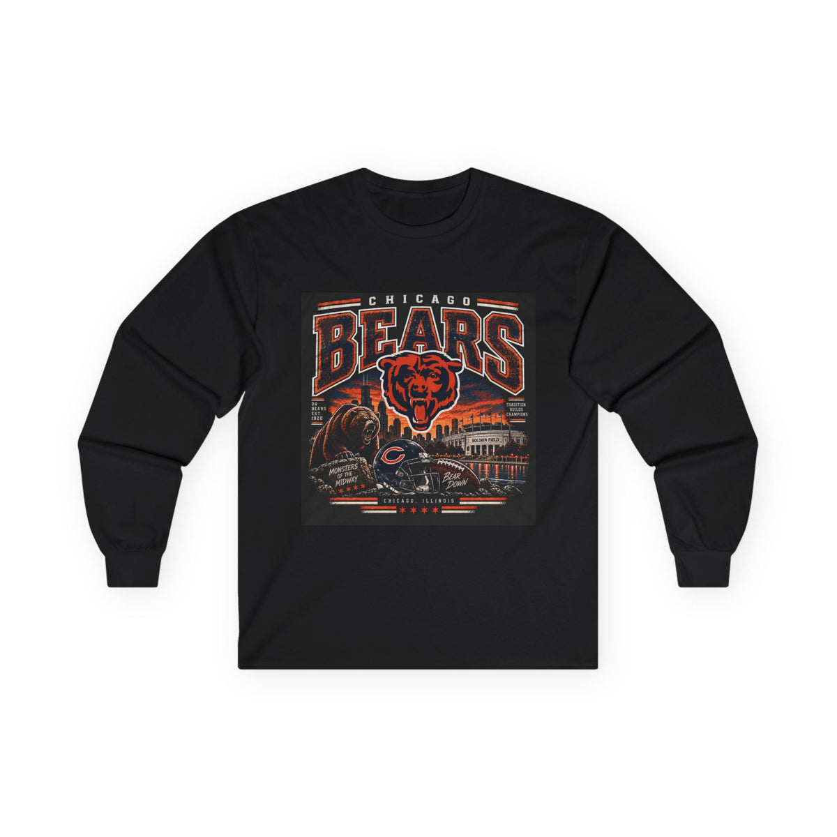 Chicago Bears Pride - Unisex Ultra Cotton Long Sleeve Tee