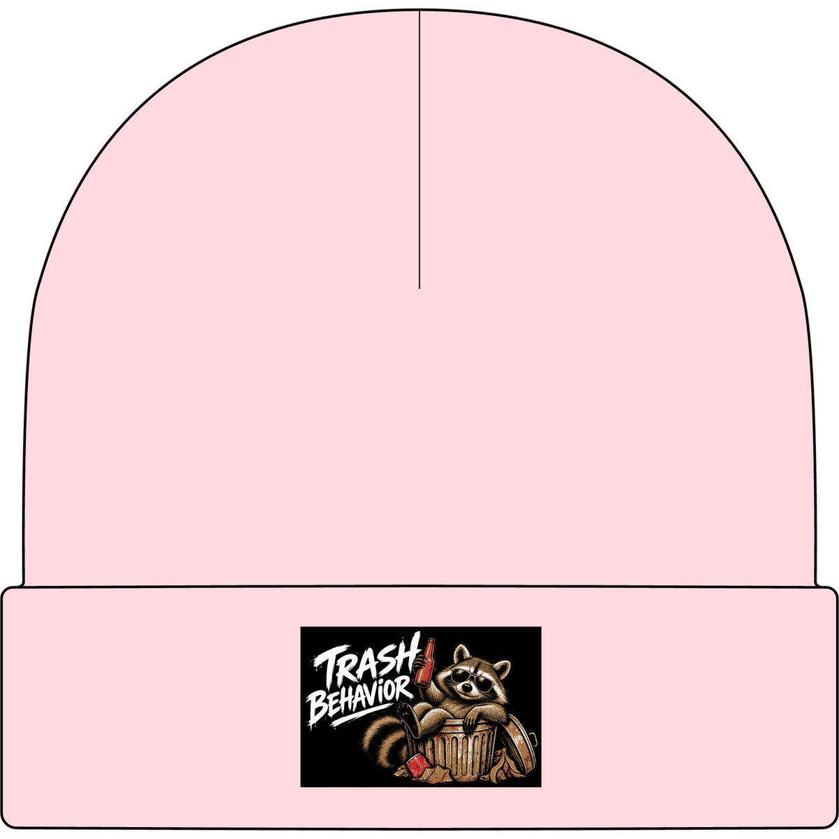 Trash Panda Breakout - AS Colour 1107 Cuff Beanie