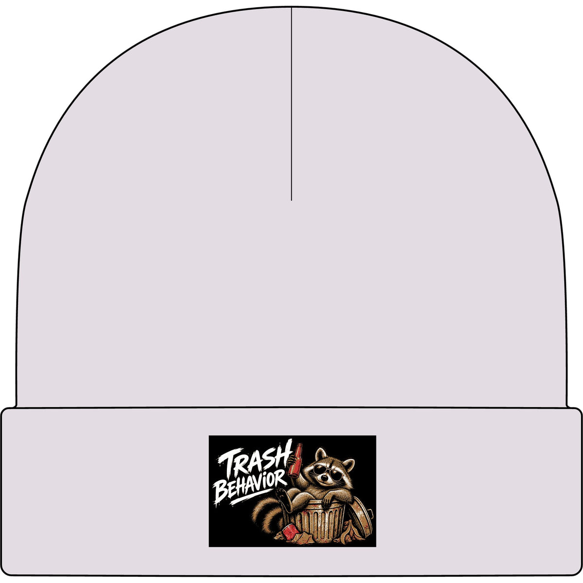 Trash Panda Breakout - AS Colour 1107 Cuff Beanie