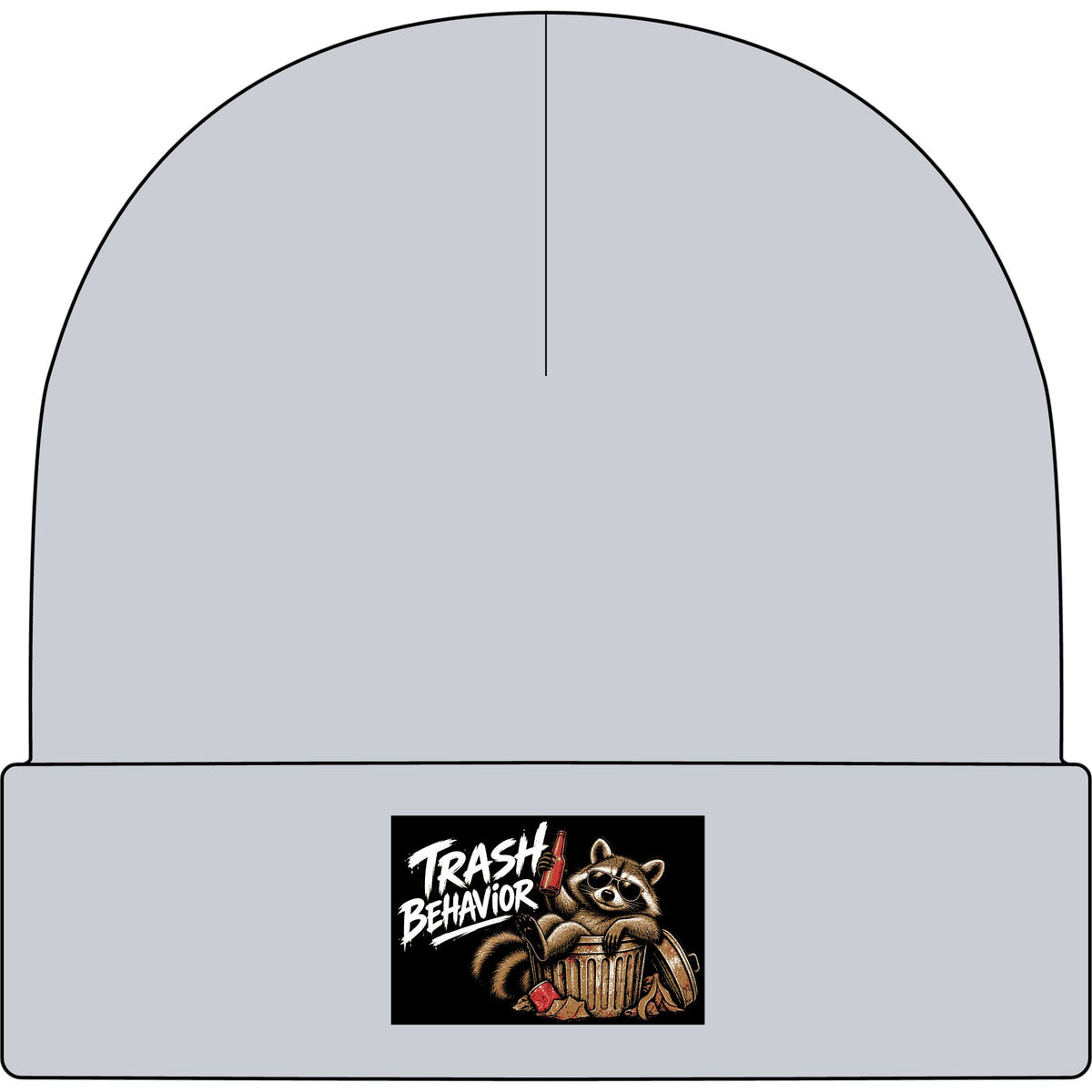 Trash Panda Breakout - AS Colour 1107 Cuff Beanie