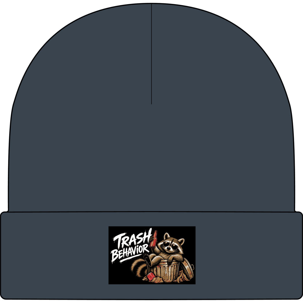 Trash Panda Breakout - AS Colour 1107 Cuff Beanie