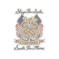Corpsman Pride Crest - Kiss-Cut Sticker
