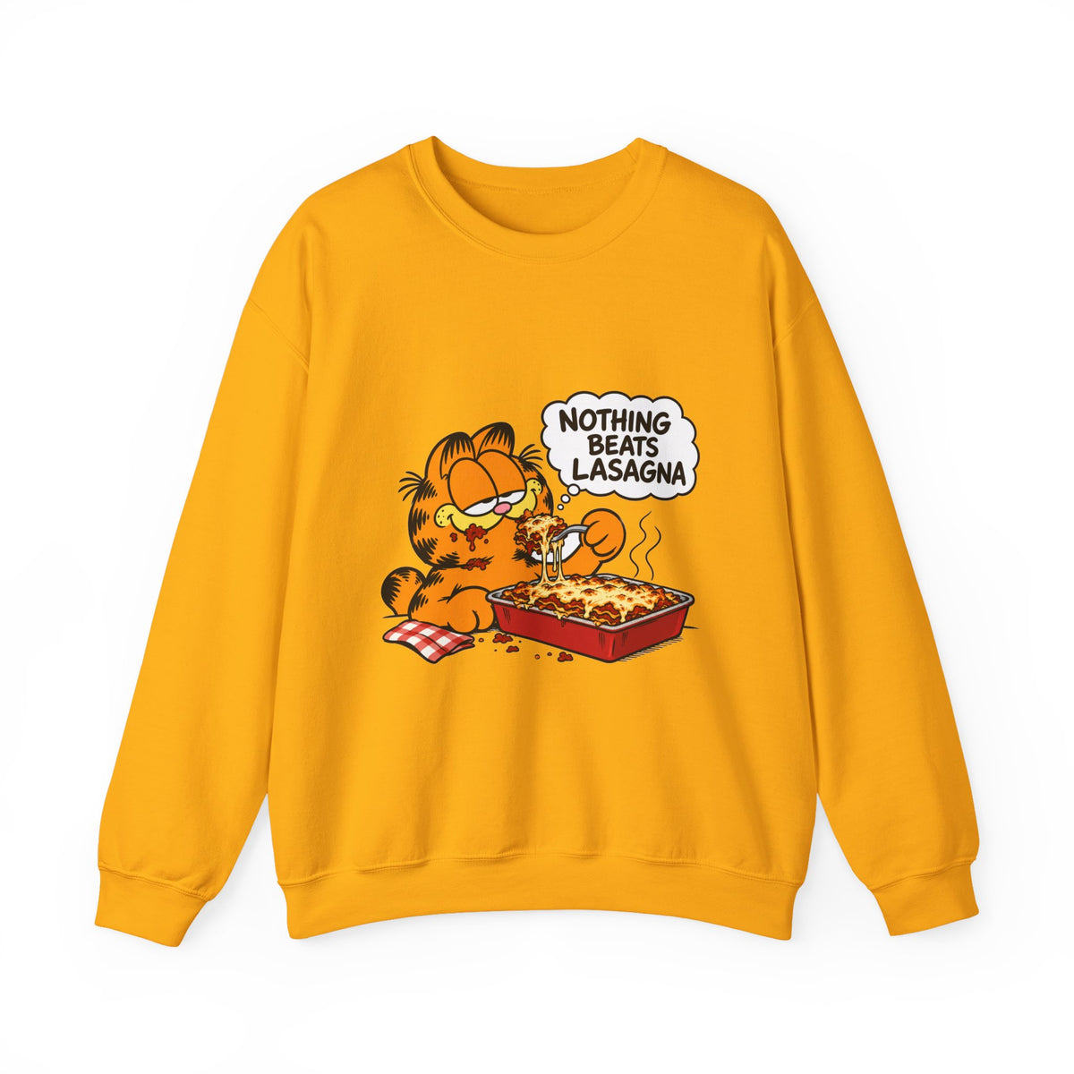 Nothing Beats Lasagna - Crewneck Sweatshirt