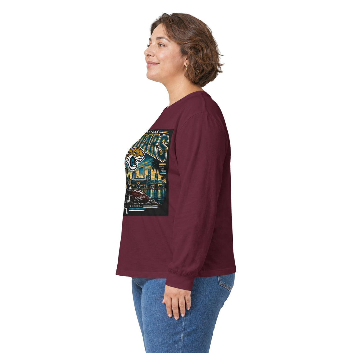 Jacksonville Jaguars Pride - Unisex Ultra Cotton Long Sleeve Tee