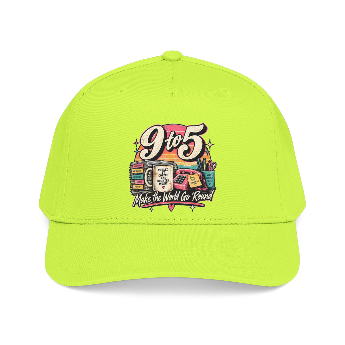 9to5 Make the World Go Round - OTTO Baseball Hat