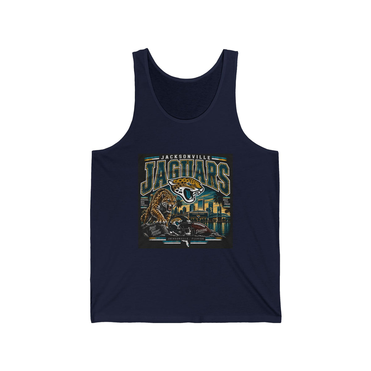 Jacksonville Jaguars Pride - Athletic Tank