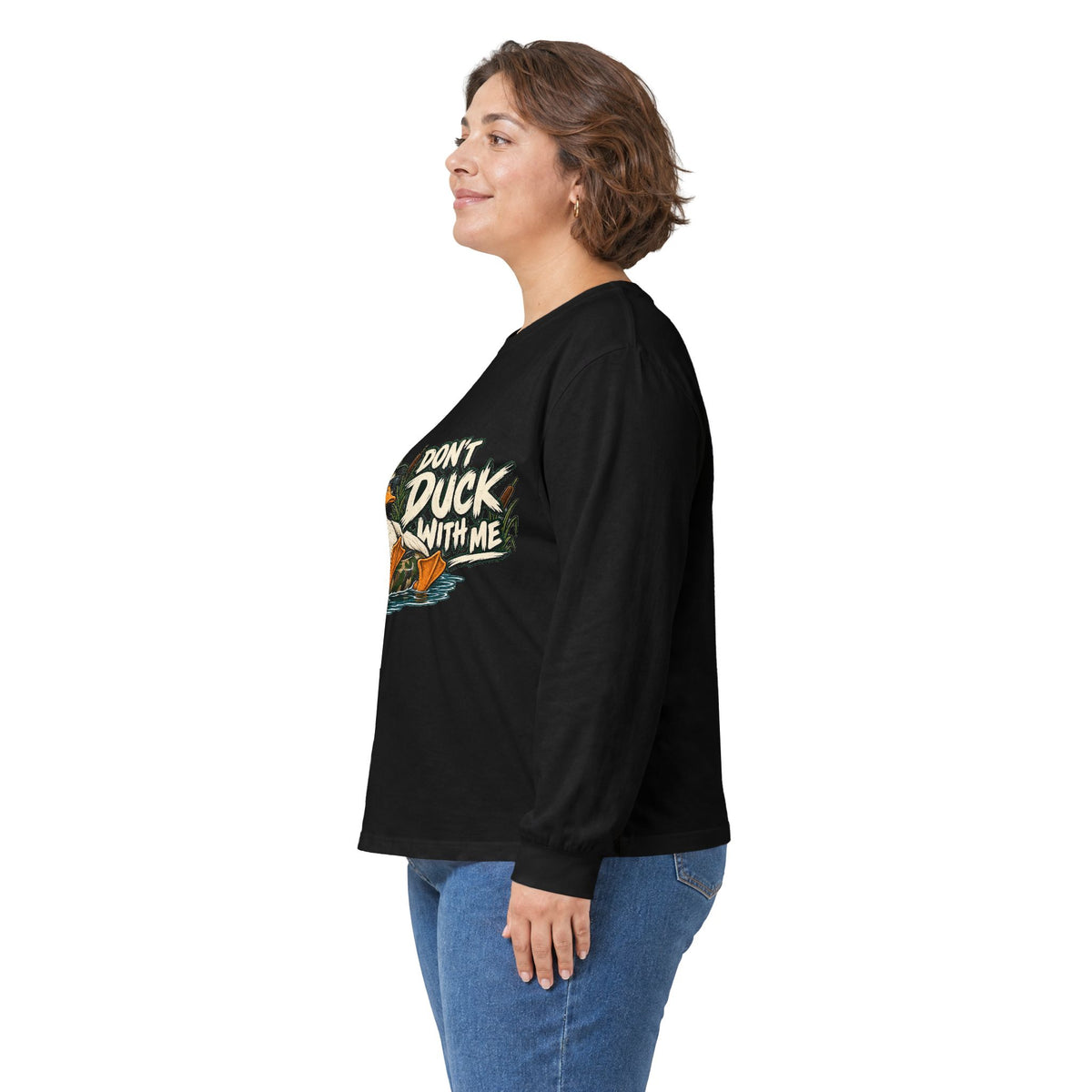 Duck With Me Camo - Unisex Ultra Cotton Long Sleeve Tee