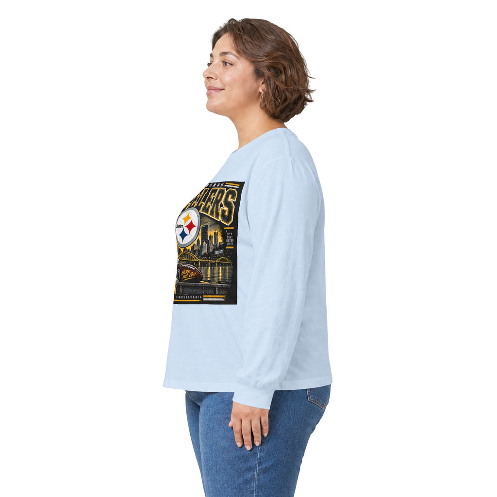 Pittsburgh Steelers Steel City Pride - Unisex Ultra Cotton Long Sleeve Tee