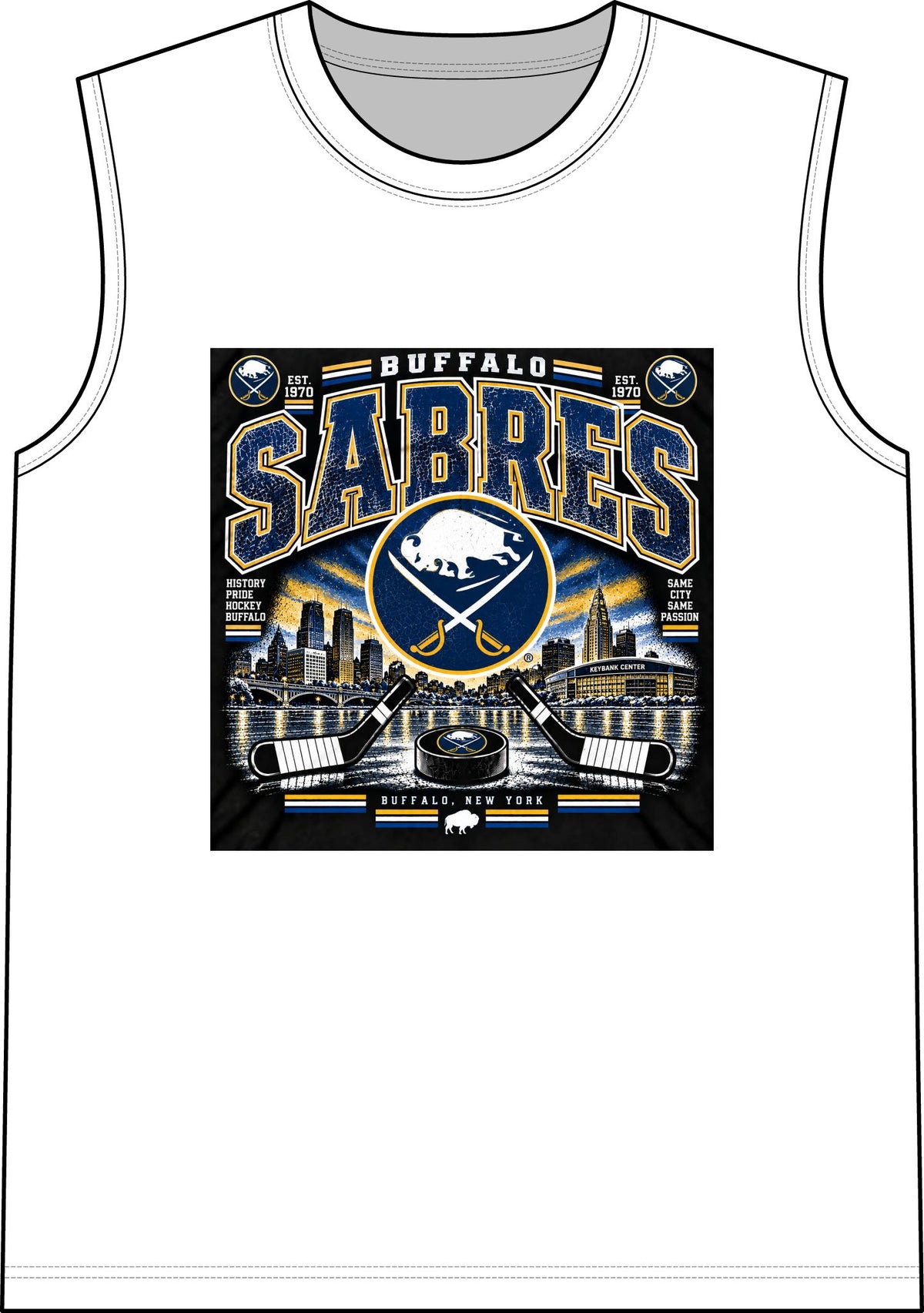Buffalo Sabres Heritage Shield - Classic Tank