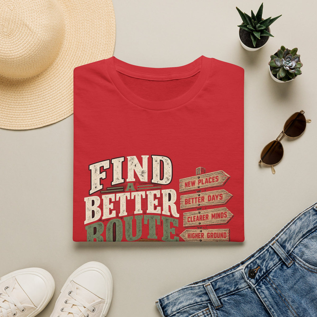 Find A Better Route - Classic Tee