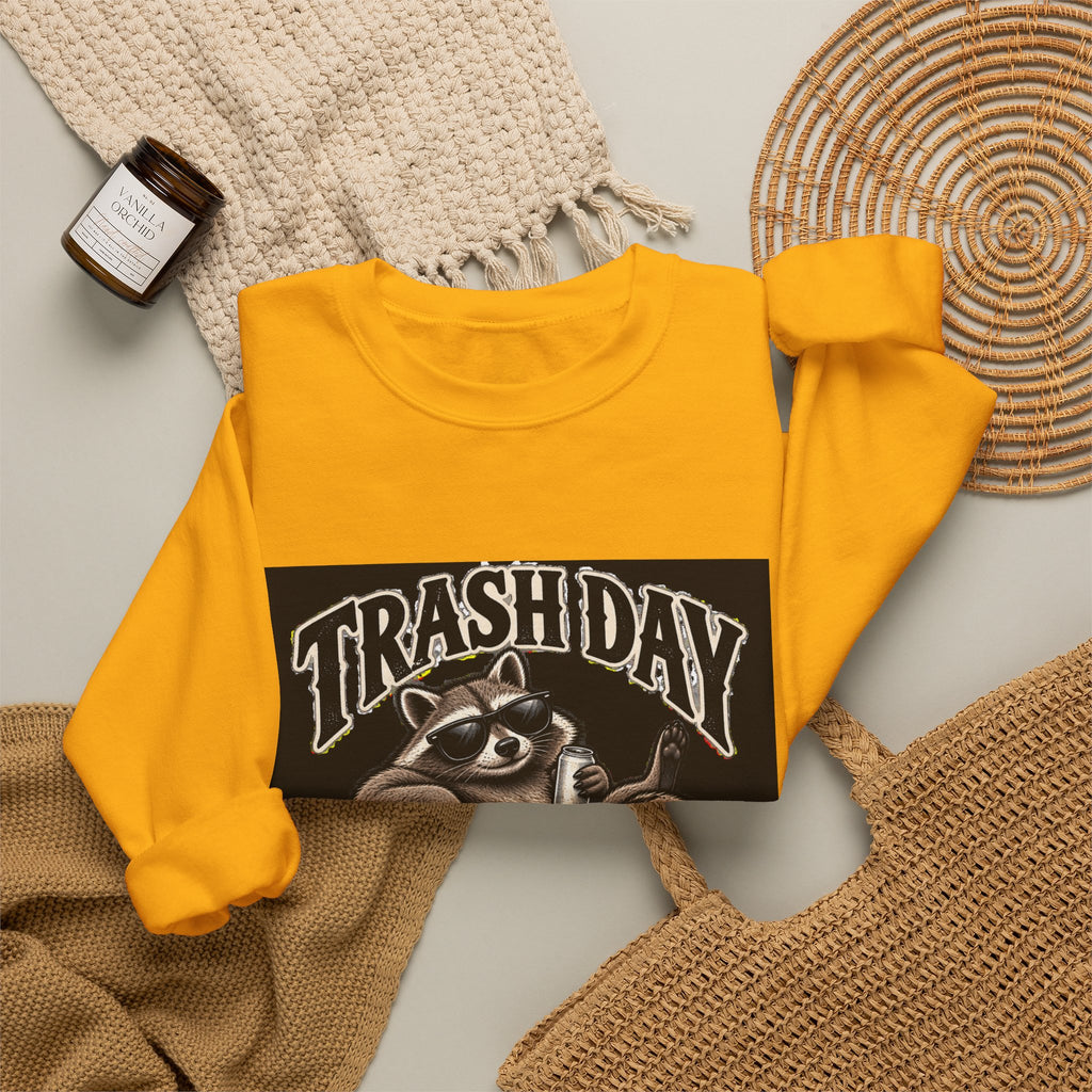 Trash Day Rest Day - Crewneck Sweatshirt