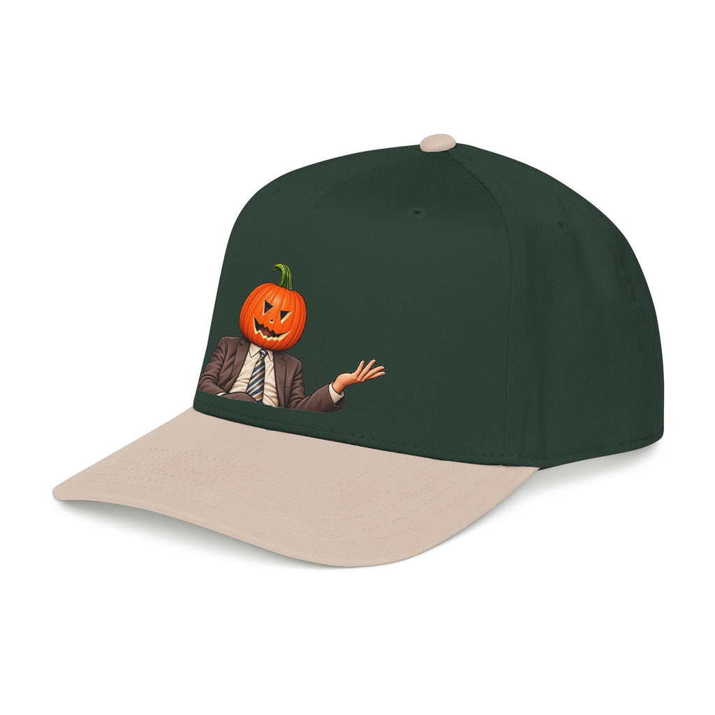 Pumpkin Head Office Cartoon - OTTO Baseball Hat