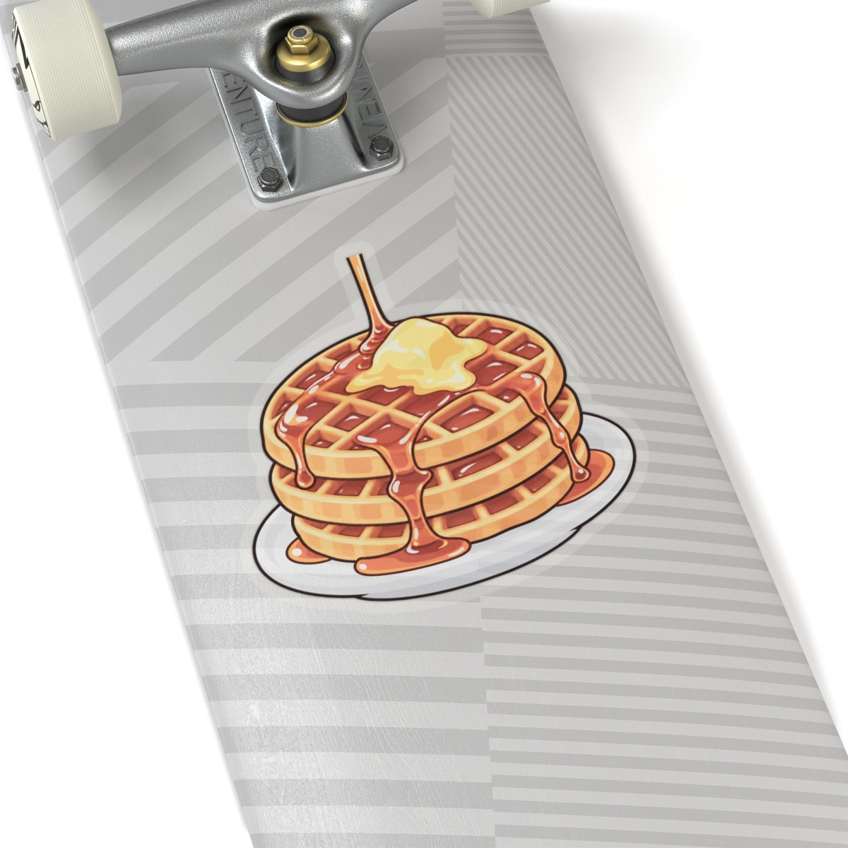 Cartoon Waffles - Kiss-Cut Sticker