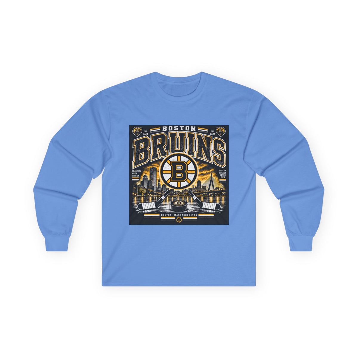 Boston Bruins Heritage - Unisex Ultra Cotton Long Sleeve Tee