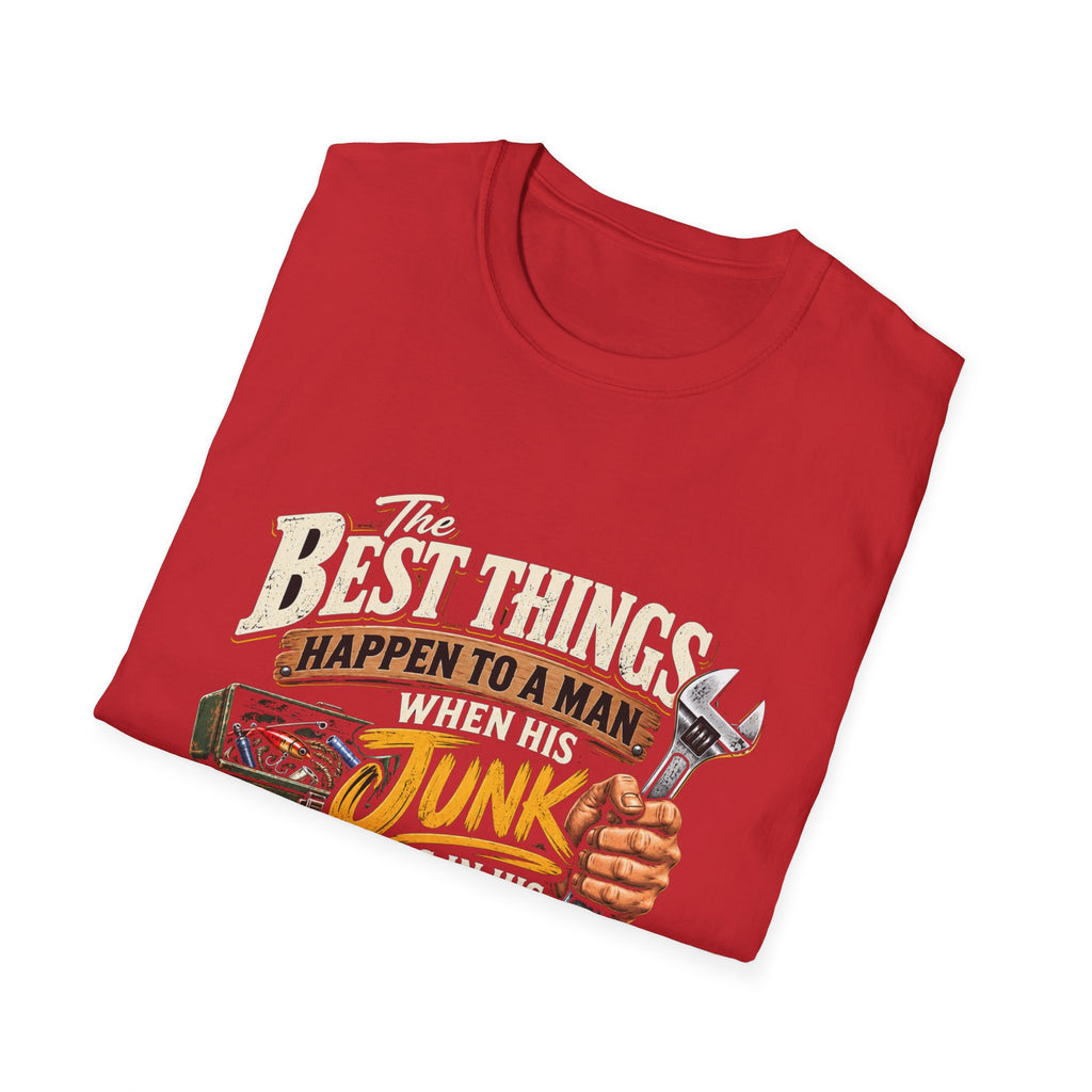 Best Things Happen in a Man's Hand - Classic Tee
