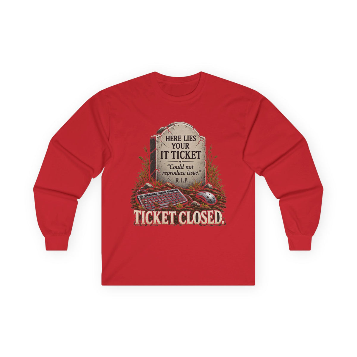 Ticket Closed - Unisex Ultra Cotton Long Sleeve Tee