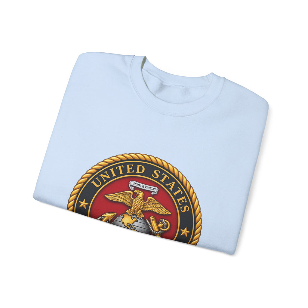 U.S. Marine Corps Emblem - Crewneck Sweatshirt
