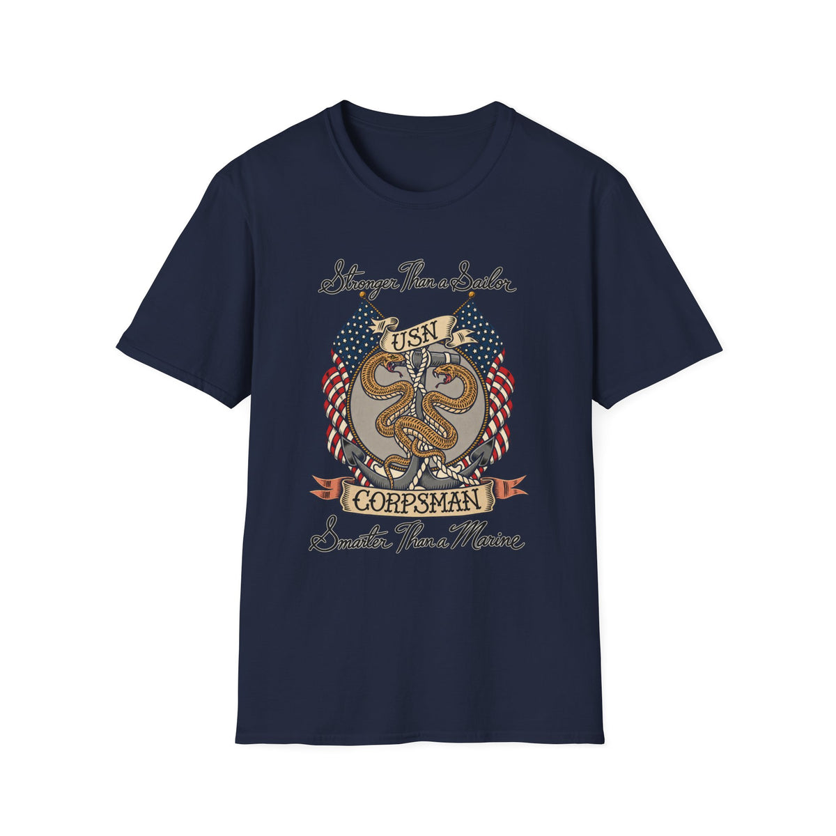 Corpsman Pride Crest - Classic Tee